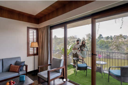 Lakeside patio condos